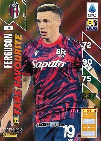 Cromo Lewis Ferguson - Calciatori 2024-2025. Adrenalyn XL TITANS
 n. T16 - Panini