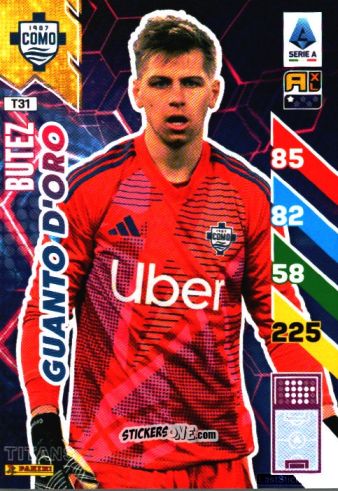 Sticker Jean Butez - Calciatori 2024-2025. Adrenalyn XL TITANS
 n. T31 - Panini