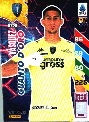 Cromo Devis Vásquez - Calciatori 2024-2025. Adrenalyn XL TITANS
 n. T40 - Panini