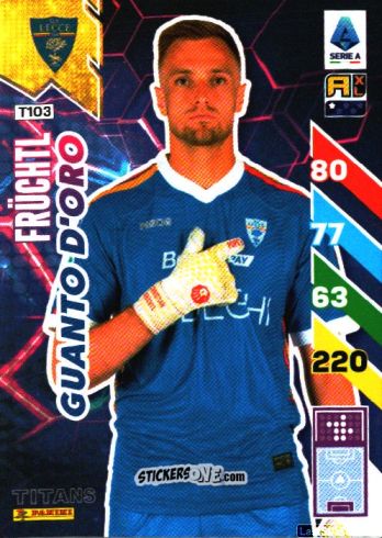 Cromo Christian Früchtl - Calciatori 2024-2025. Adrenalyn XL TITANS
 n. T103 - Panini