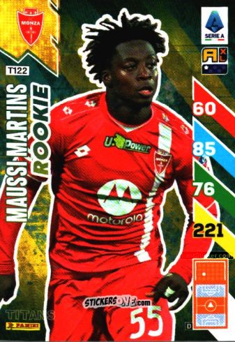 Sticker Kevin Martins - Calciatori 2024-2025. Adrenalyn XL TITANS
 n. T122 - Panini