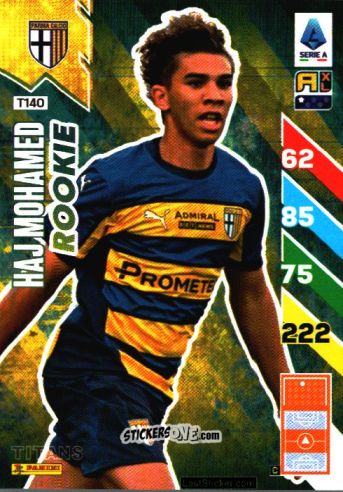 Cromo Anas Haj Mohamed - Calciatori 2024-2025. Adrenalyn XL TITANS
 n. T140 - Panini