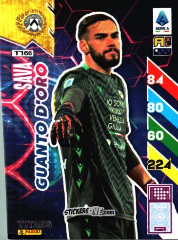 Sticker Răzvan Sava - Calciatori 2024-2025. Adrenalyn XL TITANS
 n. T166 - Panini