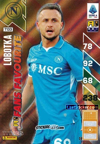 Cromo Lobotka - Calciatori 2024-2025. Adrenalyn XL TITANS
 n. T133 - Panini