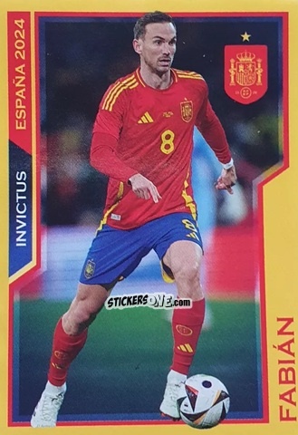 Figurina Fabián - Jugon Invictus España 2024
 n. 14 - Panini