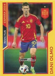 Sticker Dani Olmo - Jugon Invictus España 2024
 n. 19 - Panini