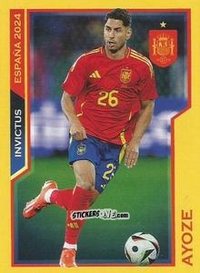 Sticker Ayoze - Jugon Invictus España 2024
 n. 26 - Panini