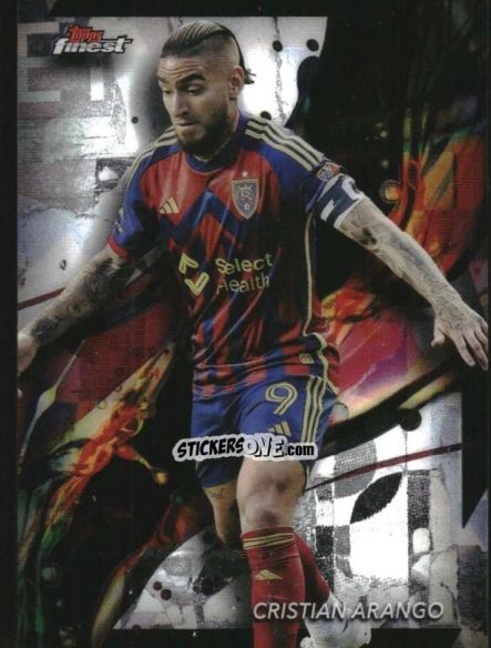 Cromo Cristian  Arango  - Finest MLS 2024-2025
 n. 1 - Topps
