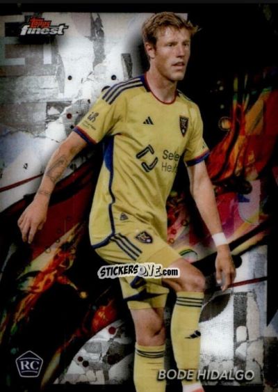 Sticker Bode  Hidalgo  - Finest MLS 2024-2025
 n. 4 - Topps