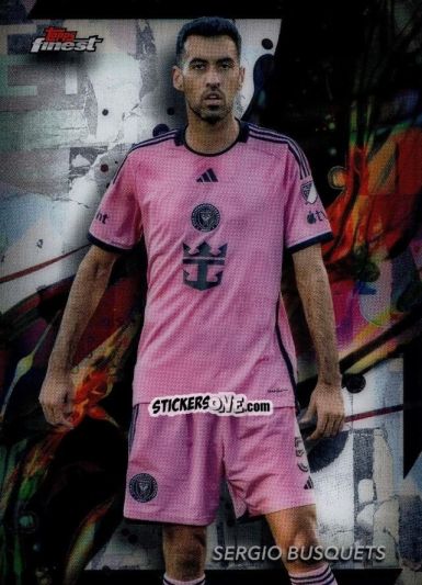 Sticker Sergio  Busquets  - Finest MLS 2024-2025
 n. 5 - Topps