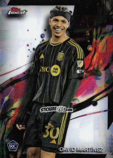 Figurina David  Martínez  - Finest MLS 2024-2025
 n. 8 - Topps