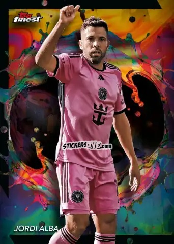 Cromo Jordi  Alba  - Finest MLS 2024-2025
 n. 18 - Topps
