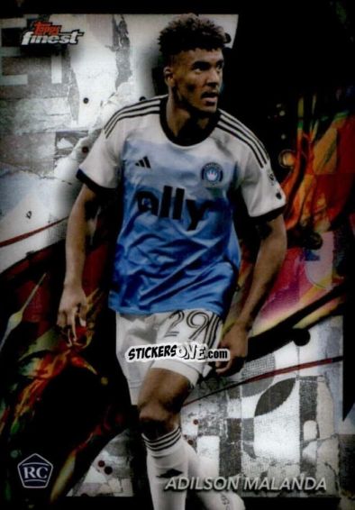 Sticker Adilson  Malanda  - Finest MLS 2024-2025
 n. 23 - Topps