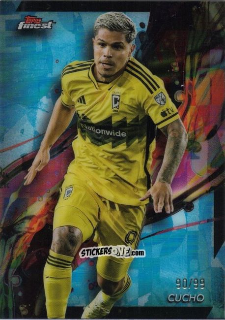 Figurina Cucho   - Finest MLS 2024-2025
 n. 31 - Topps