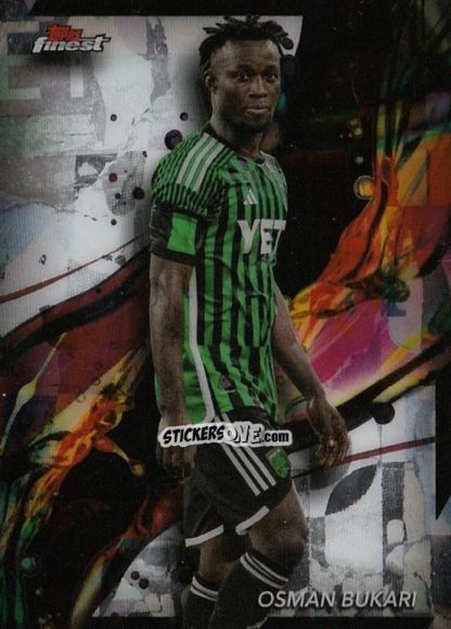 Sticker Osman  Bukari  - Finest MLS 2024-2025
 n. 32 - Topps