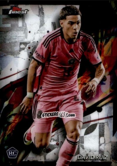 Sticker David  Ruíz  - Finest MLS 2024-2025
 n. 36 - Topps