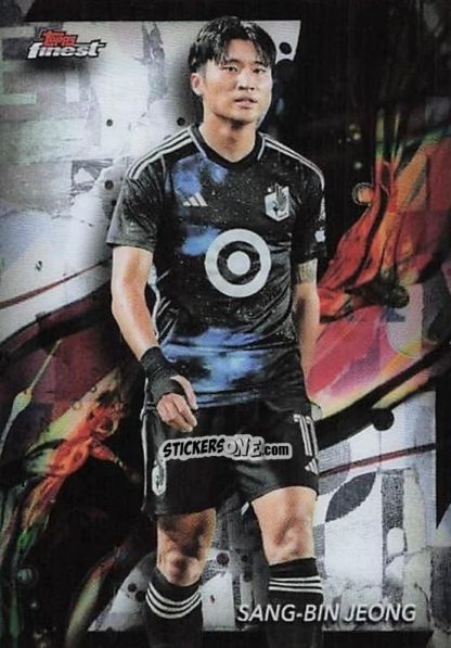 Cromo Sang-Bin Jeong - Finest MLS 2024-2025
 n. 49 - Topps
