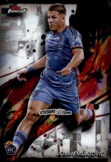 Sticker Jovan  Mijatović  - Finest MLS 2024-2025
 n. 56 - Topps