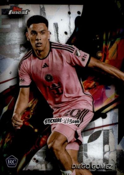 Sticker Diego  Gómez  - Finest MLS 2024-2025
 n. 57 - Topps