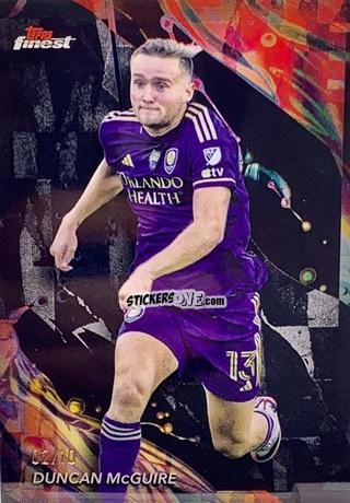 Sticker Duncan  McGuire  - Finest MLS 2024-2025
 n. 60 - Topps