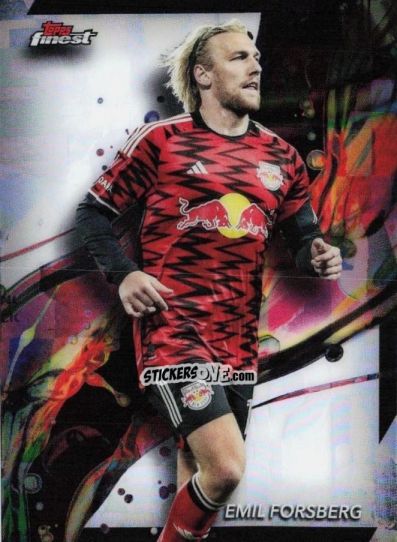 Cromo Emil  Forsberg  - Finest MLS 2024-2025
 n. 70 - Topps
