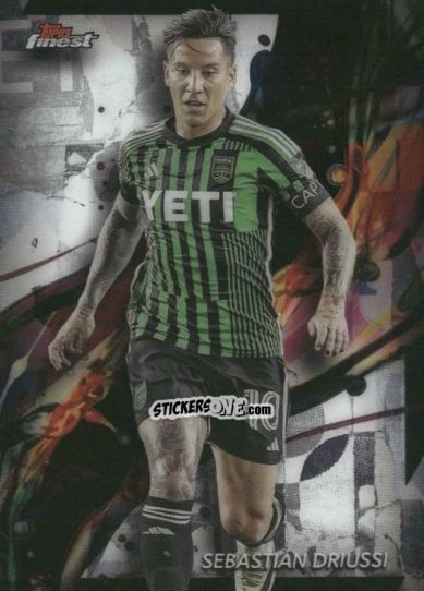 Figurina Sebastián  Driussi  - Finest MLS 2024-2025
 n. 74 - Topps