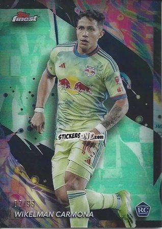 Figurina Wikelman  Carmona  - Finest MLS 2024-2025
 n. 78 - Topps