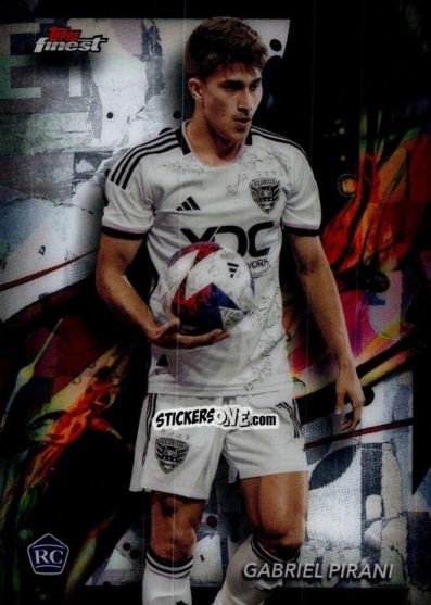 Figurina Gabriel Pirani - Finest MLS 2024-2025
 n. 79 - Topps