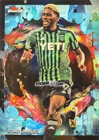 Figurina Gyasi Zardes - Finest MLS 2024-2025
 n. 85 - Topps