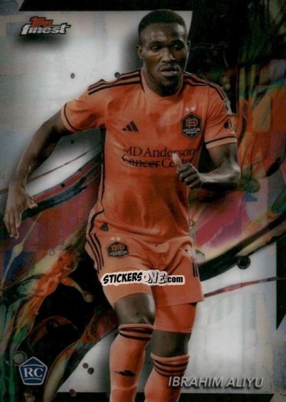 Sticker Ibrahim  Aliyu  - Finest MLS 2024-2025
 n. 97 - Topps
