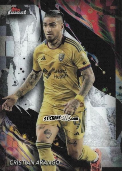 Cromo Cristian  Arango  - Finest MLS 2024-2025
 n. 101 - Topps