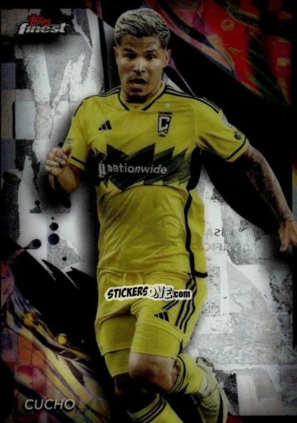 Figurina Cucho   - Finest MLS 2024-2025
 n. 103 - Topps