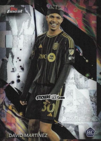 Figurina David  Martínez  - Finest MLS 2024-2025
 n. 108 - Topps