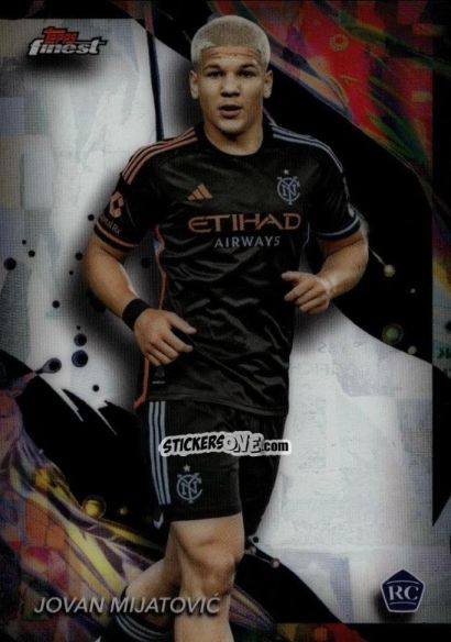 Sticker Jovan  Mijatović  - Finest MLS 2024-2025
 n. 110 - Topps