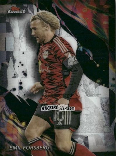 Cromo Emil  Forsberg  - Finest MLS 2024-2025
 n. 114 - Topps