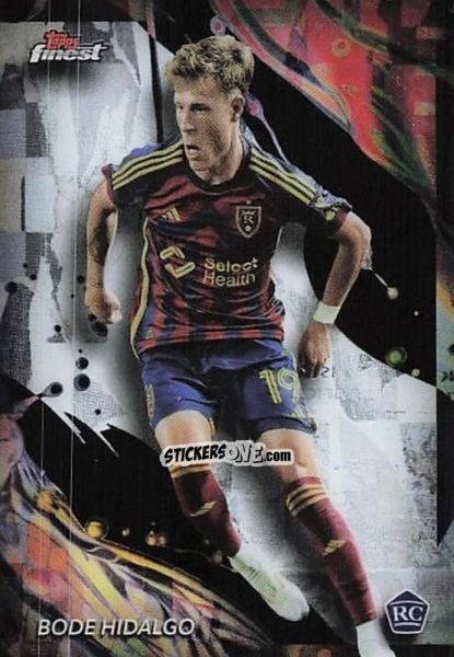 Sticker Bode  Hidalgo  - Finest MLS 2024-2025
 n. 119 - Topps