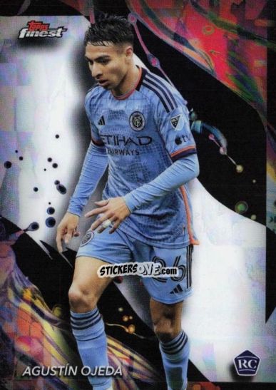 Sticker Agustín  Ojeda  - Finest MLS 2024-2025
 n. 126 - Topps