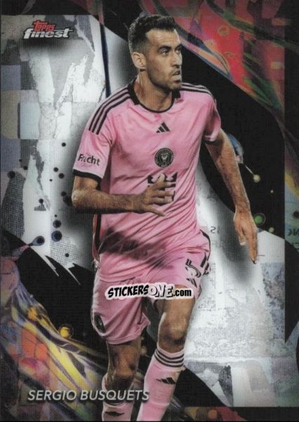 Sticker Sergio  Busquets  - Finest MLS 2024-2025
 n. 142 - Topps