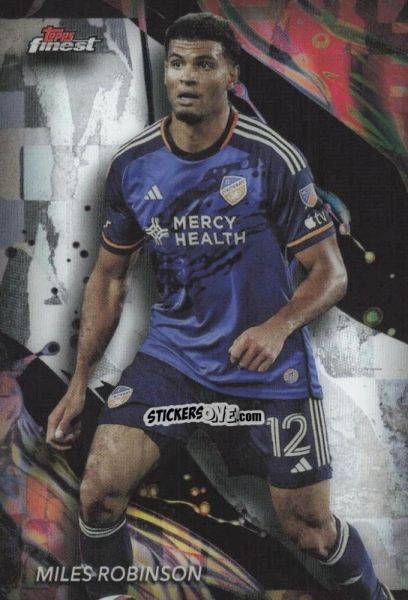 Sticker Miles Robinson - Finest MLS 2024-2025
 n. 154 - Topps