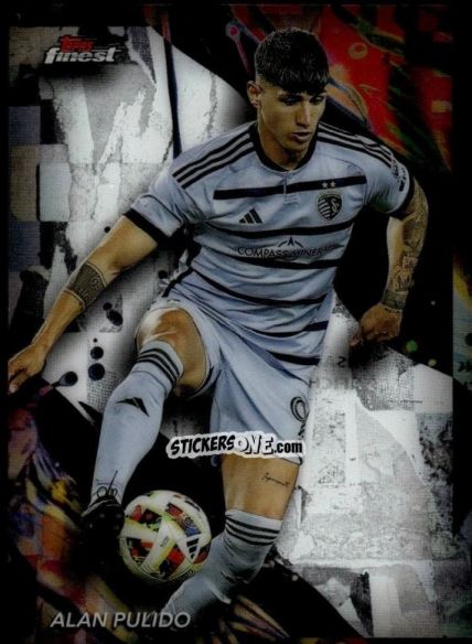 Figurina Alan Pulido - Finest MLS 2024-2025
 n. 155 - Topps
