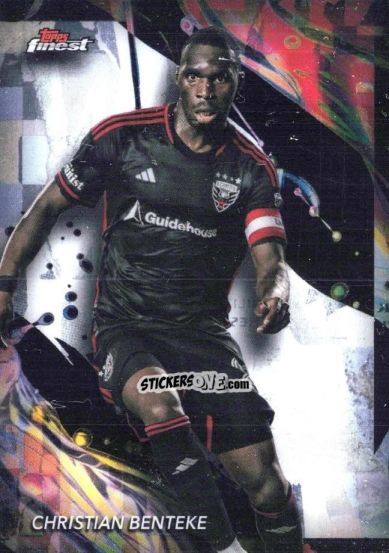 Sticker Christian  Benteke  - Finest MLS 2024-2025
 n. 161 - Topps