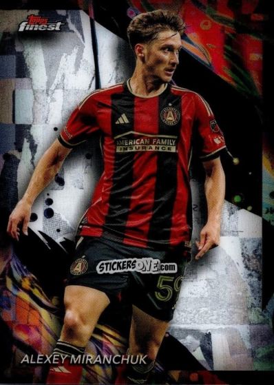 Sticker Alexey  Miranchuk  - Finest MLS 2024-2025
 n. 190 - Topps