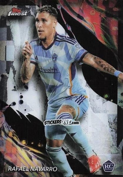 Figurina Rafael Navarro - Finest MLS 2024-2025
 n. 194 - Topps
