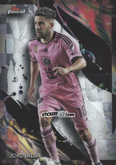Cromo Jordi  Alba  - Finest MLS 2024-2025
 n. 197 - Topps