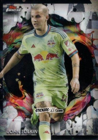 Figurina John  Tolkin  - Finest MLS 2024-2025
 n. 206 - Topps