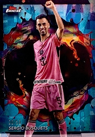 Sticker Sergio  Busquets  - Finest MLS 2024-2025
 n. 251 - Topps