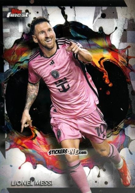 Cromo Lionel  Messi  - Finest MLS 2024-2025
 n. 300 - Topps