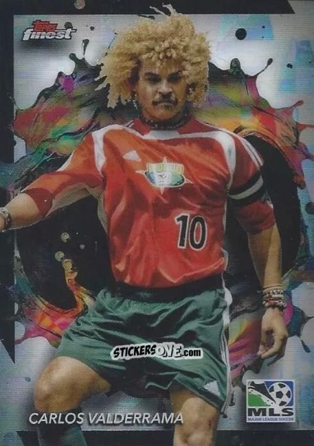 Figurina Carlos  Valderrama  - Finest MLS 2024-2025
 n. MLS-3 - Topps