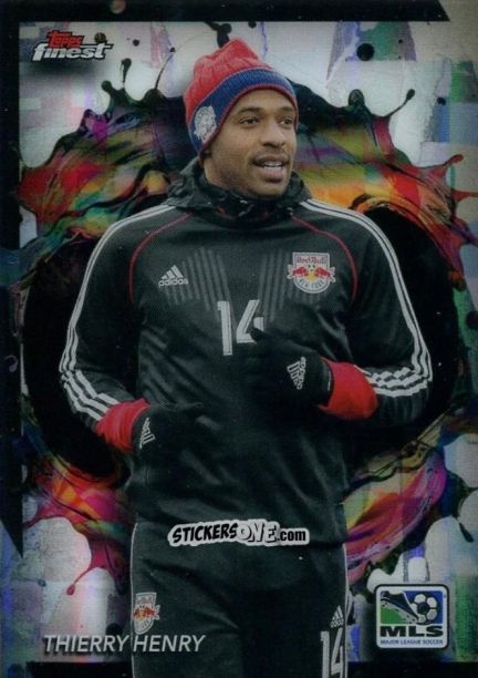 Cromo Thierry  Henry  - Finest MLS 2024-2025
 n. MLS-7 - Topps