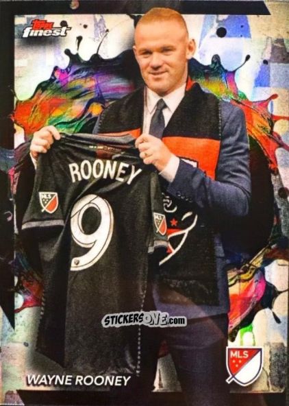 Figurina Wayne  Rooney  - Finest MLS 2024-2025
 n. MLS-8 - Topps
